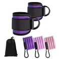 thumbnail image 2 of Juego de bandas de resistencia | Correas ajustables para tobillos para piernas y glúteos | Bandas elásticas de TPE para fitness de 10/20/30 lbs | Equipo de ejercicio para gimnasio en casa | 32 cm de, 2 of 6