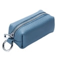 thumbnail image 2 of Qarigey Cartera de mujer, llaves de cuero, llavero portátil, monedero, organizador para mujer Carteras Azul claro, 2 of 6