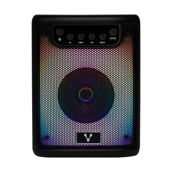 Mini Bafle Vorago KSP-180 3" TWS USB RGB Negro