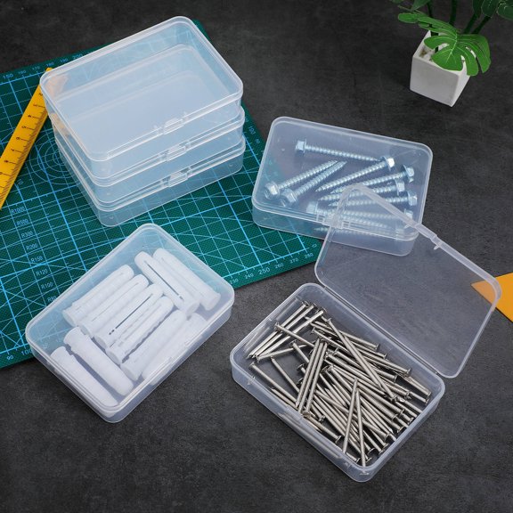 Luxshiny 6Ud Estuche Transparente Para Caja Organizador Durable Múltiples