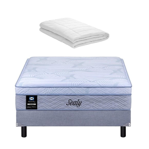 Colchón más box más Protector Water Proof Sealy Individual Patrick