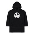 thumbnail image 1 of Frazada Hoodie Con Capucha Jack Skellington Suave Negro, 1 of 6