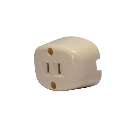 Contacto Sobreponer Oval Marfil 15A 127V