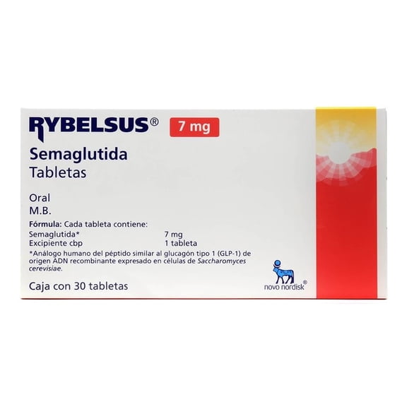 Rybelsus oral 7 mg 30 tabletas