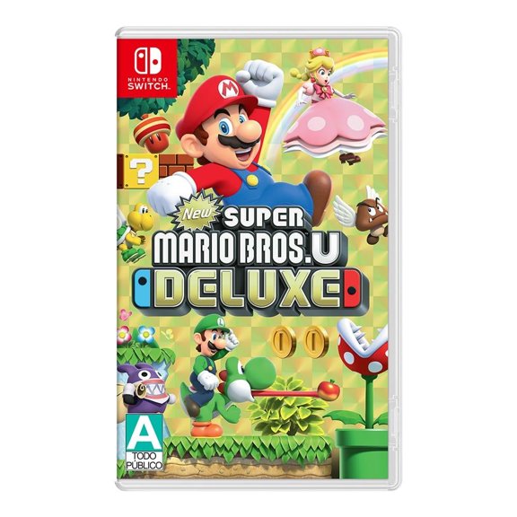 New Super Mario Bros. U Deluxe Nintendo Switch Edicion Standard