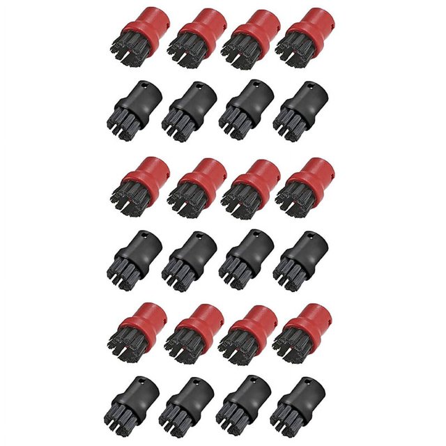 Paquete de 24 Cepillos de Cerdas de Boquilla de Herramientas Manuales para SC1 SC2 SC3 SC4 SC5 SC7 Limpiador de Vapor Premium