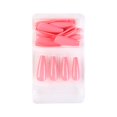 thumbnail image 2 of Uñas postizas a presión, regalo para mujer, 24 uñas postizas largas de cobertura completa, puntas de ataúd, manicura artística de bailarina, pegatinas para uñas., 2 of 2