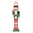 thumbnail image 3 of Adorno navideño de cascanueces, figura tradicional de juguete, 9,84 pulgadas, figura de utilería para fotos D, 3 of 9