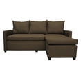 thumbnail image 3 of Sala Esquinera Modular El Bazar Store Vancouver Chocolate 175x130 cm Sofa Lado derecho ó izquierdo Económica, Tela Lino, 3 of 7