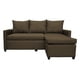 thumbnail image 3 of Sala Esquinera Modular El Bazar Store Vancouver Chocolate 175x130 cm Sofa Lado derecho ó izquierdo Económica, Tela Lino, 3 of 7