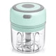 thumbnail image 1 of Mini Picador De Ajo Eléctrico Alimentos Recargable 250+150ml Blanco verde, 1 of 4