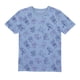 thumbnail image 2 of Playera Casual Stitch para Niña Manga Corta Lila Azul Talla 6, 2 of 3