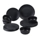 thumbnail image 4 of Vajilla De Porcelana Santa Anita De 12 Piezas Color Negro Obsidian Black, 4 of 4