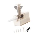 thumbnail image 2 of Máquina embutidora de salchichas eléctrica, embutidora de salchichas casera resistente, bricolaje Blanco, 2 of 9