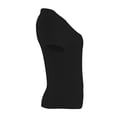 thumbnail image 4 of Playera George para Mujer, Manga Corta Con Escote Redondo Negro Talla EG, 4 of 4