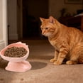 thumbnail image 4 of Plastic Cats Bowl Dog Bowl Cats Food Bowl Drinking Bowl To Cervical Vertebra Pet Bowl, 4 of 5