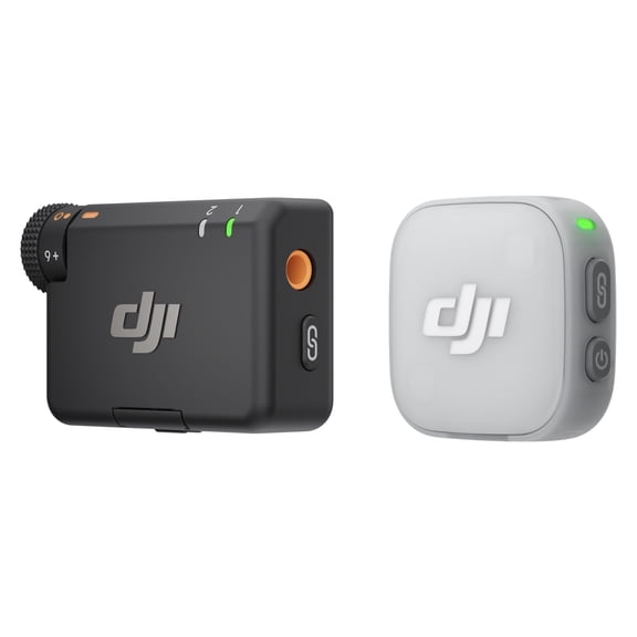 DJI Mic Mini 2 (1 TX + 1 RX estándar), micrófono lavalier inalámbrico | Para iPhone 17/16/15 y Android/cámara/tableta/PC, ultraligero, batería de 11.5 h, cancelación de ruido, vlogs y streaming