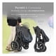 thumbnail image 5 of Carriola para Bebé Esquimal con Toldo Impermeable, Asiento Removible 360° y Ajustable a 3 Posiciones (Gris), 5 of 7
