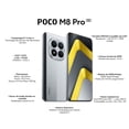 thumbnail image 3 of Smartphone Xiaomi Poco M8 Pro 5G 8+256 GB Plata+Audifonos Desbloqueado, 3 of 7