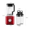thumbnail image 3 of Licuadora Pure Power 2 L + 2 Vasos Personales Empire Red 7KSB2078MER, 3 of 9