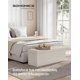 thumbnail image 4 of SONGMICS Puff Almancenaje, Banco de Almacenamiento, Carga de 300 kg, con Acolchado, para Salón, Dormitorio, Entrada, Beige LSF70MV1, 4 of 5