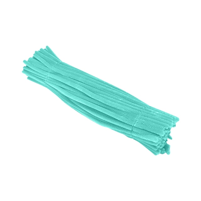 Juego de 100 limpiapipas de colores caramelo para manualidades y decoraciones.