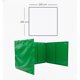 thumbnail image 2 of Ilios Innova | Repuesto de Paredes Laterales para Toldo 2x2 m, Lona Tela Oxford 600D Impermeable Anti-UV Resistente a Viento y Lluvia (No incluye estructura)., 2 of 9