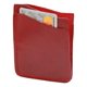 thumbnail image 1 of Tarjetero Vertical Unisex Piel Genuina Pull Up Compacto rojo, 1 of 6