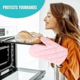 thumbnail image 4 of Heat-resistant Oven Mitts - Silicone Kitchen Oven Mitt Gloves,-, 4 of 4