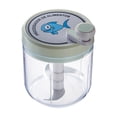 thumbnail image 1 of Mini procesador de alimentos inalámbrico portátil, picador de verduras para ajo, cebolla, nueces, hielo y especias, 600 ml, recargable por USB, pequeño triturador eléctrico, licuadora para cocina,, 1 of 6
