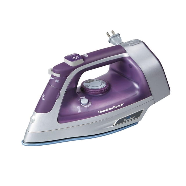 Plancha Hamilton Beach Antiadherente Durathon, Cable Retráctil 1500Watts 19803R