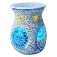 thumbnail image 4 of Quemador de Aceite Advancent Vidrio Brillante Azul, 4 of 5