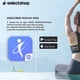thumbnail image 3 of Bascula de Cuerpo Cuadrada Digital SelectShop Bluetooth Hasta 180 Kg, 3 of 6