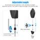thumbnail image 3 of Sistema de polea de techo retráctil de gestión de cables NikouMX compatible con Oculus Quest Quest 2 Rift Rift S Valve Index HTC Vive HP Reverb G2 PSVR, 3 of 8