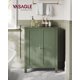 thumbnail image 1 of VASAGLE Armario de Baño, con 2 Estantes Ajustables, Gabinete con 2 Puertas, 30 x 60 x 80 cm, Verde Bosque, 1 of 6
