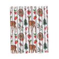 thumbnail image 4 of Cortina de ducha navideña 180x200cm Accesorios de decoración navideña lavables Estilo B, 4 of 9