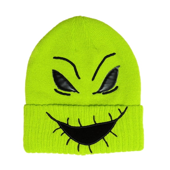 Gorro Booggy de Halloween Para Niño, Suave Verde Unitalla