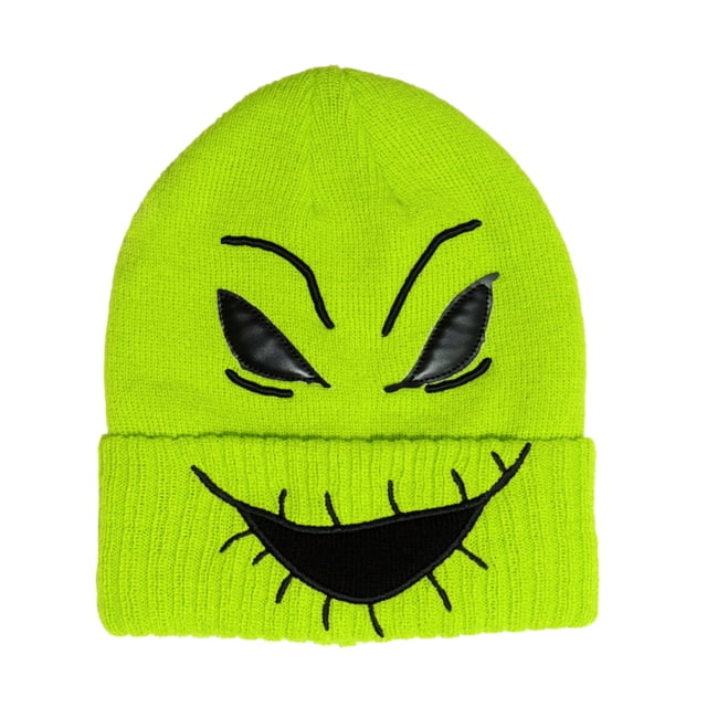 Gorro Booggy de Halloween Para Niño, Suave Verde Unitalla