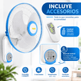 thumbnail image 3 of Ventilador De Pared 16” 3 Velocidades Con Control Remoto VP-1603 High Power, 3 of 4