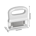 thumbnail image 2 of Aparatos de cocina, Accesorios de cocina, Utensilios de cocina Ablandador de carne con 48 cuchillas de acero inoxidable Ablandador de carne para pollo, res, pescado y cerdo Ablandador extraíble y lava, 2 of 5