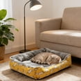 thumbnail image 4 of Cama cálida para mascotas, ideal para perros y gatos pequeños y grandes: una colchoneta suave y cómoda con base impermeable y antideslizante para uso en interiores., 4 of 6