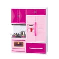 thumbnail image 1 of Minicocina rosa para niños pequeños | Juguete de cocina realista con accesorios | Juego educativo de interior para niños y niñas, 1 of 6