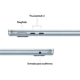 thumbnail image 2 of Laptop Apple MacBook Air 13” M5 10-Core CPU 8-Core GPU 16GB RAM 512GB SSD Sky Blue, 2 of 5