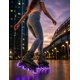 thumbnail image 2 of Kit De 8 Llantas Led Moradas De 80mm Para Patines, 2 of 5