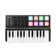 thumbnail image 1 of Controlador MIDI WORLDE Panda MINI Controlador de teclado MIDI USB ultraportátil de 25 teclas 8 almohadillas de disparo retroiluminadas coloridas, 1 of 6