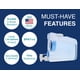 thumbnail image 3 of Dispensador de bebidas Arrow Home Products Oasis de 4,73 L para nevera, 3 of 9