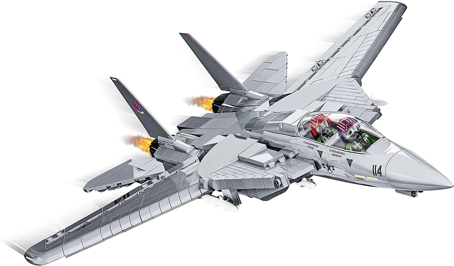 Set de construcción COBI Top Gun F-14A Tomcat Fighter Plane 1:48