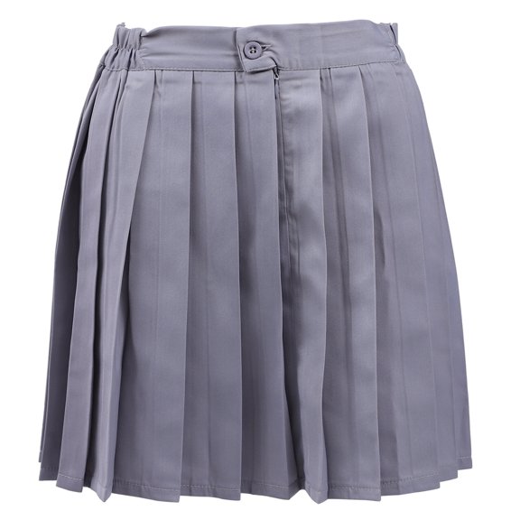 KAKOWELY Falda plisada de cintura alta para graduación, uniforme escolar para niñas.