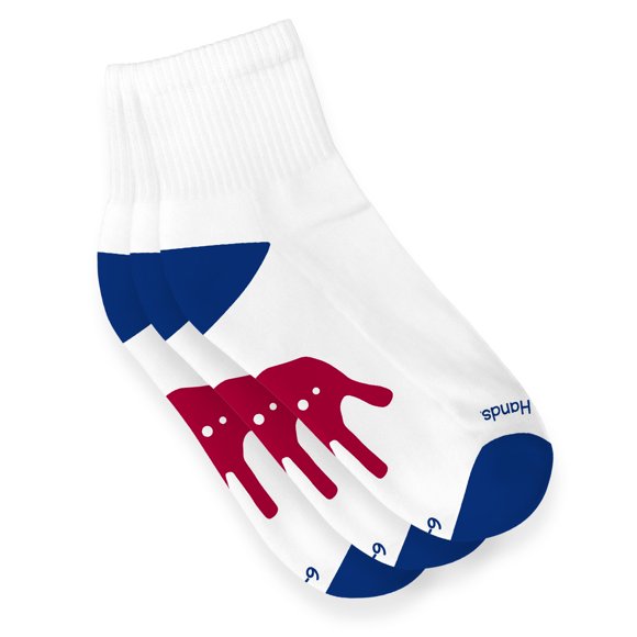 3 Pack Calcetines Niño Azul C/Rojo - Million Hands