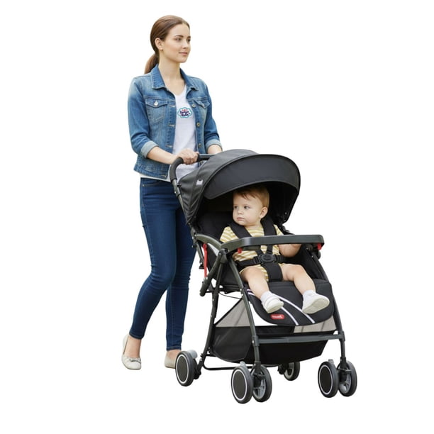 Carriola con Asa Reversible D´Bebé Lu Baby Negro